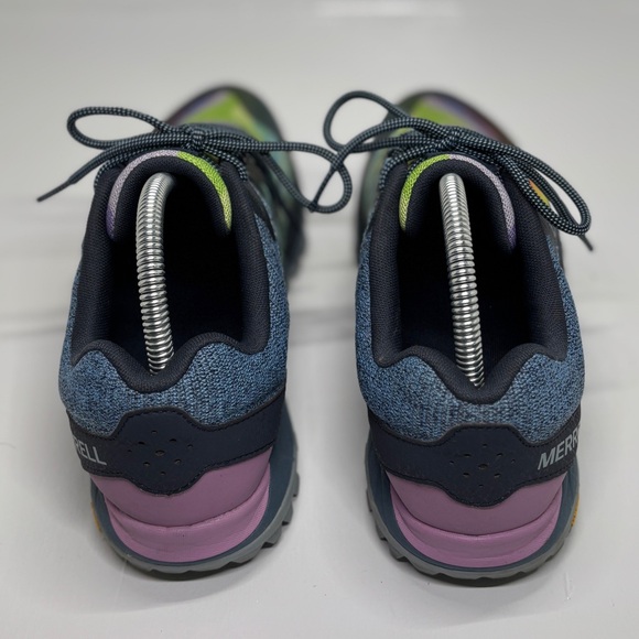 Merrell Women’s Trail Sneakers 9.5W Multicolor Rainbow Hiking Athletic Shoes - Picture 7 of 13